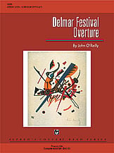 Delmar Festival Overture Concert Band sheet music cover